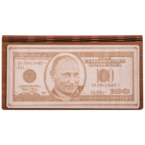 Купить КУПЮРНИЦА "100$ ПУТИН" во Советском фото 2 КУПЮРНИЦА "100$ ПУТИН" во Советском фото 2
